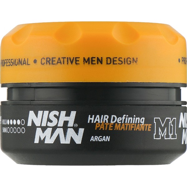 Фото - Паста для укладки волосся Nishman Hair Defining Matte Paste M1 100 мл (8682035081074)